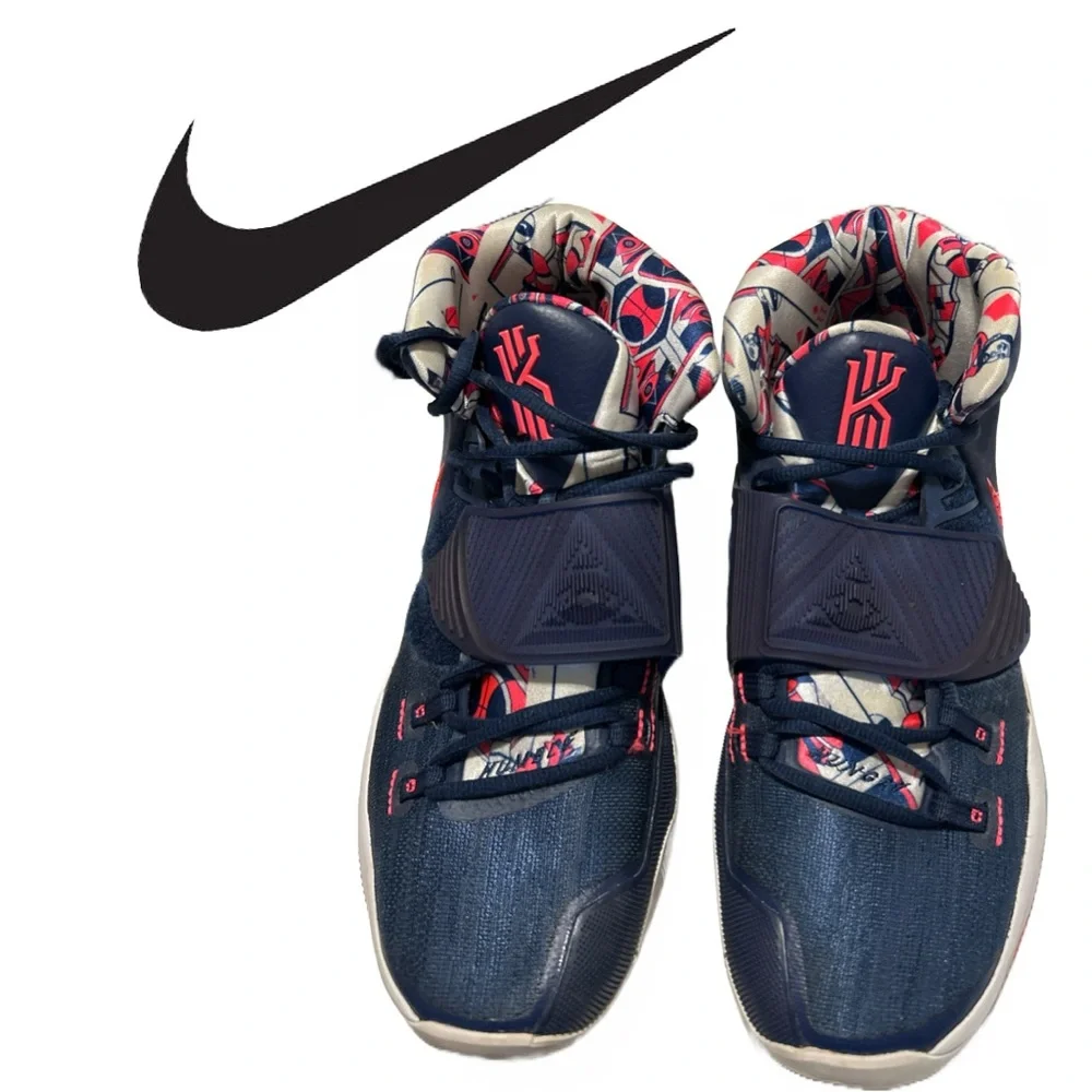 Nike Kyrie‎ 6 USA Men’s Basketball Sneakers BQ4630-402 - Size 12
